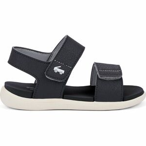 See Kai Run Black and White Adjustable Velcro Sandals sz 12 NWOT